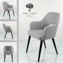 Krzesło DELUXE  KR-138 Kolory Tkanina LINEA 10